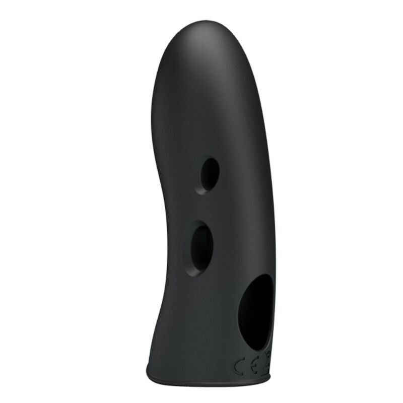 Pretty Love – Marico Schwarze Elektrostimulator-Fingerhülle