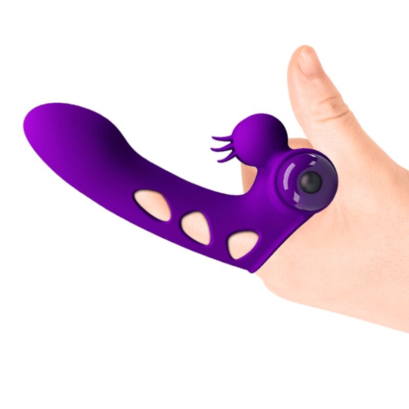 Pretty Love – Orlando Purple Vibrator Fingerhülle