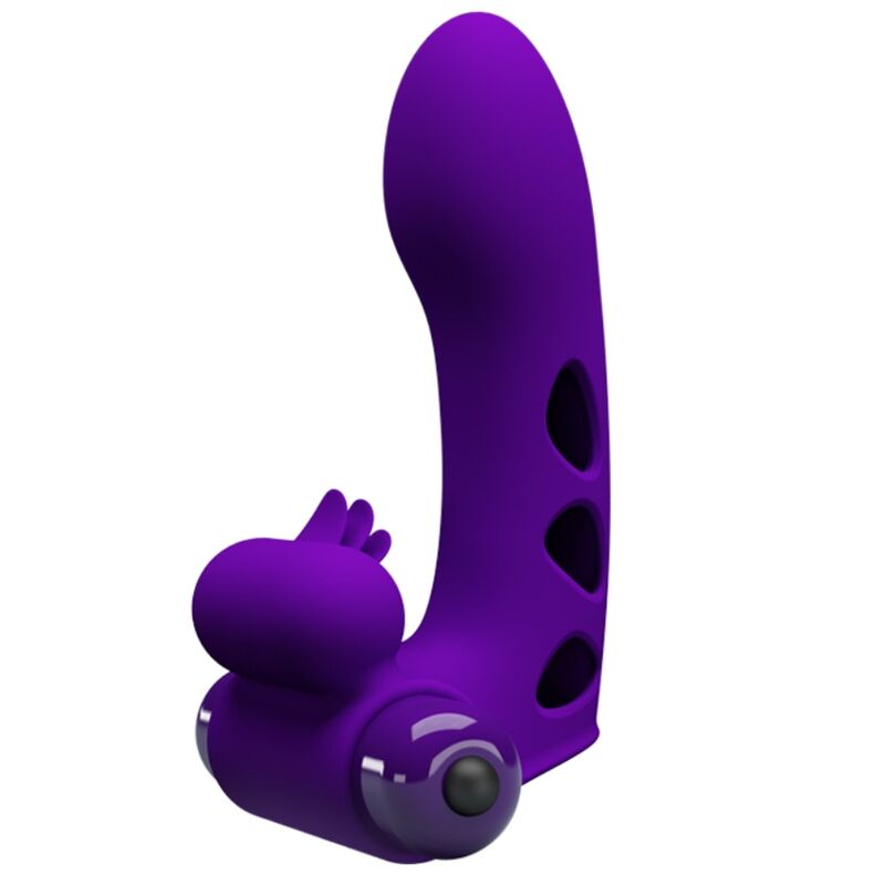Pretty Love – Orlando Purple Vibrator Fingerhülle