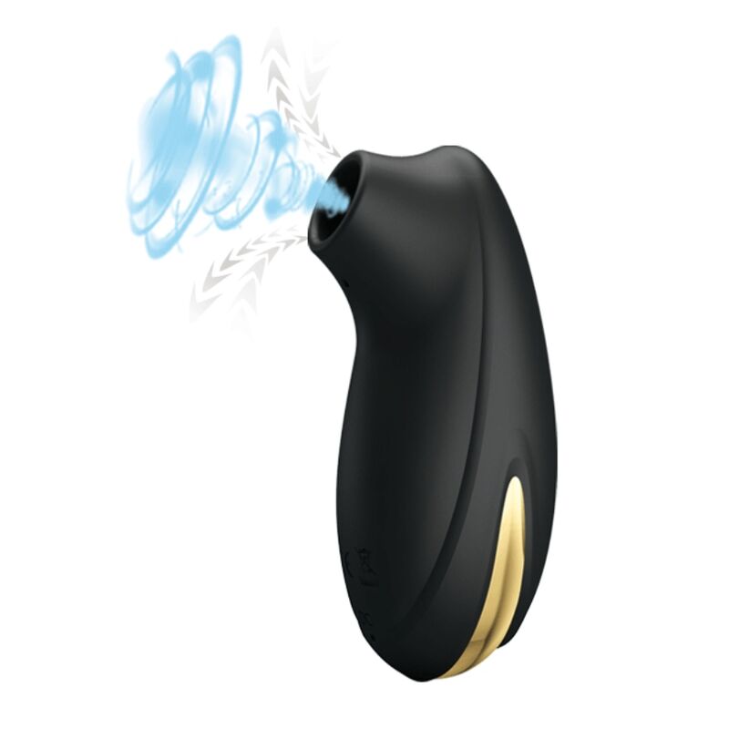 Pretty Love – Luxus-Wiederaufladbarer Saugmassager Schwarz
