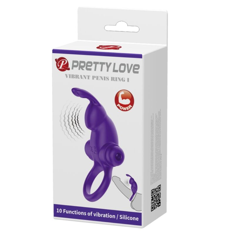 For Vibratorring I Kaninchen für Lila Penis