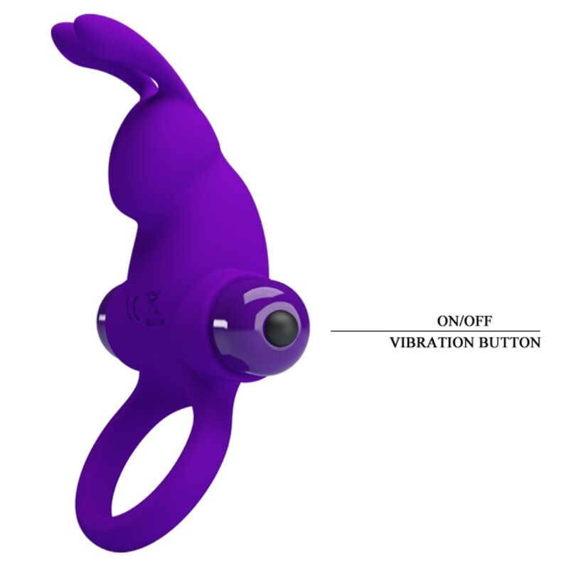 For Vibratorring I Kaninchen für Lila Penis
