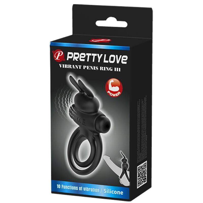 For Vibrator Iii Kaninchenring für Schwarzen Penis