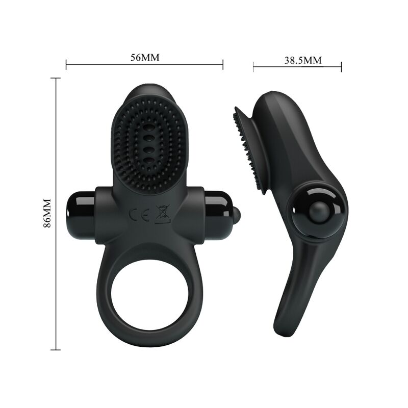 For Vibratorring Ii für Den Schwarzen Penis