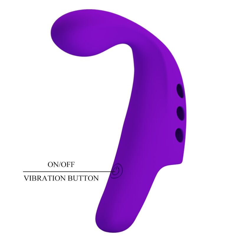 Fun Toys Pretty Love - Gorgon Purple Wiederaufladbarer Fingervibrator