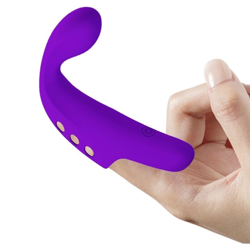 Fun Toys Pretty Love - Gorgon Purple Wiederaufladbarer Fingervibrator