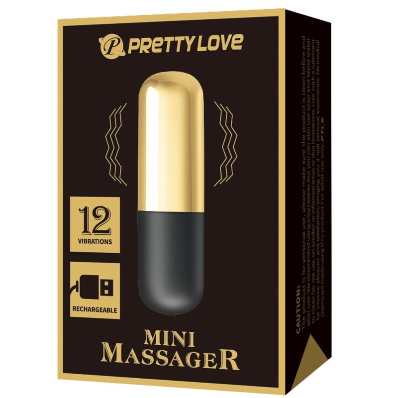 Fun Toys Pretty Love - Goldener Wiederaufladbarer Kugelvibrator