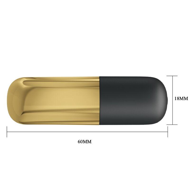Fun Toys Pretty Love - Goldener Wiederaufladbarer Kugelvibrator