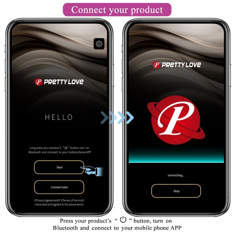 App Jefferson App-gesteuerter Analplug Schwarz