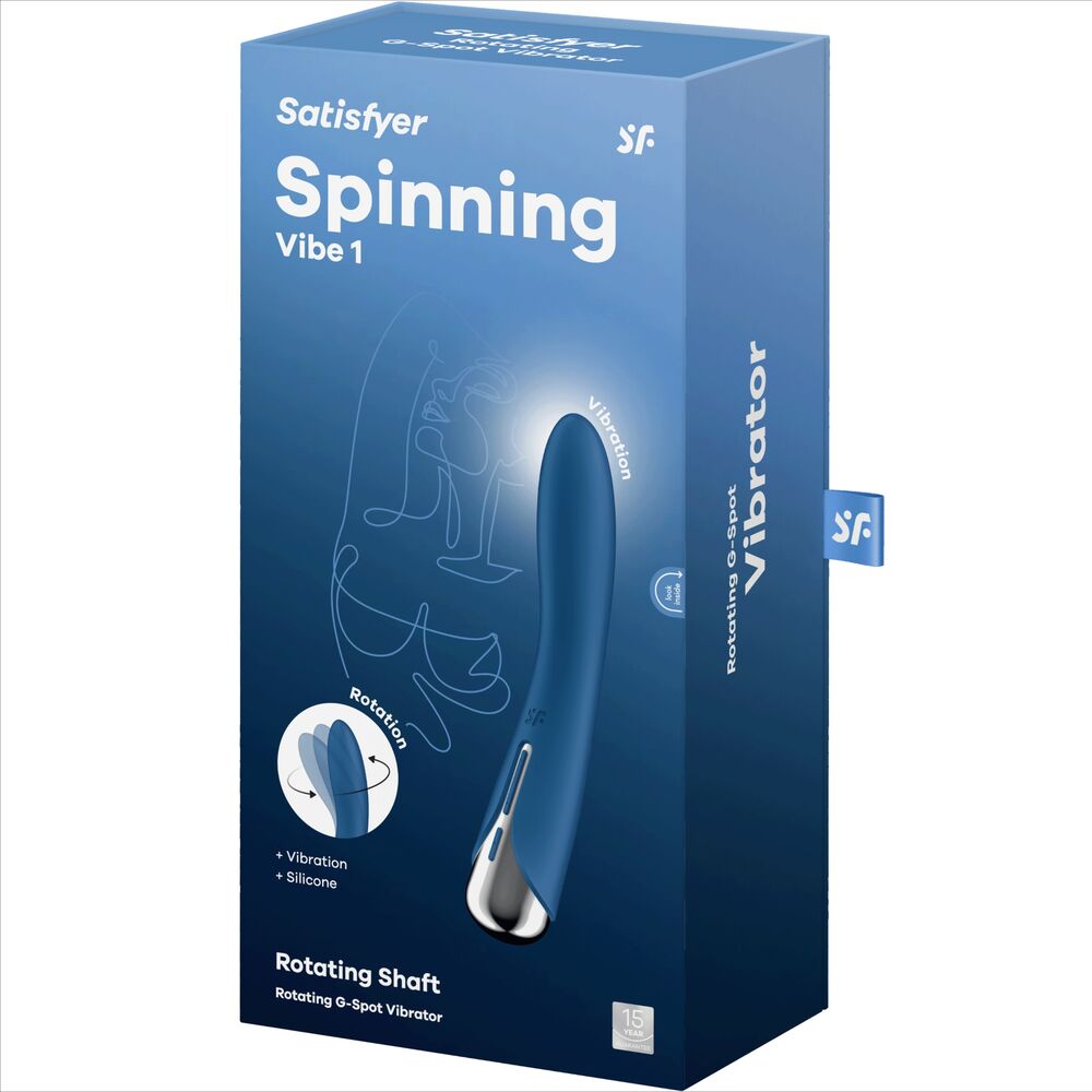 Satisfyer – Spinning Vibe 1 G-Spot Blauer Rotator Vibrator