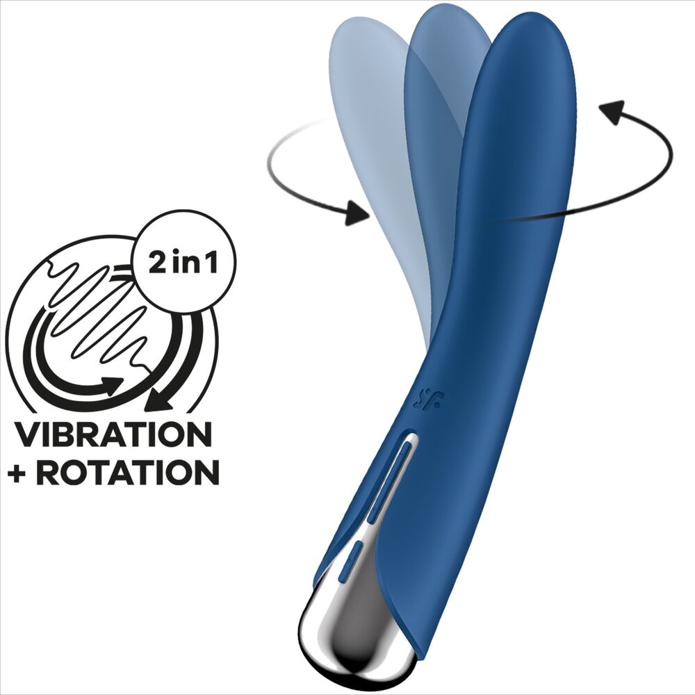 Satisfyer – Spinning Vibe 1 G-Spot Blauer Rotator Vibrator
