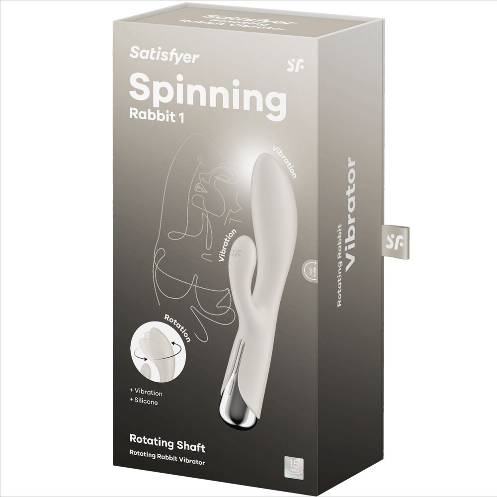 Satisfyer – Spinning Rabbit 1 Klitoris und G-Spot Stimulation Beige