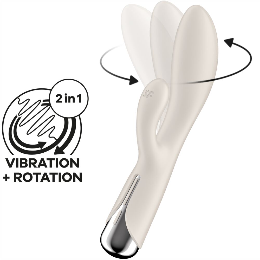 Satisfyer – Spinning Rabbit 1 Klitoris und G-Spot Stimulation Beige