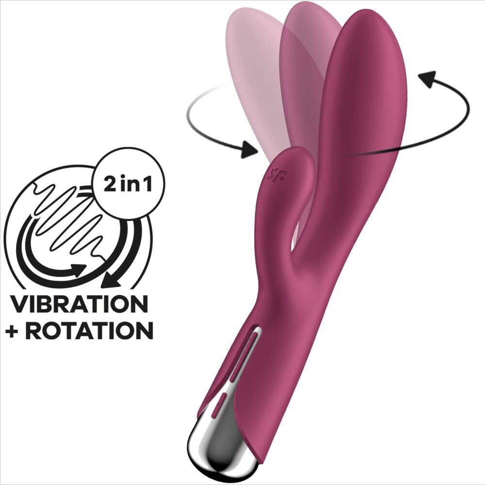 Satisfyer – Spinning Rabbit 1 Stimulation der Klitoris und des…