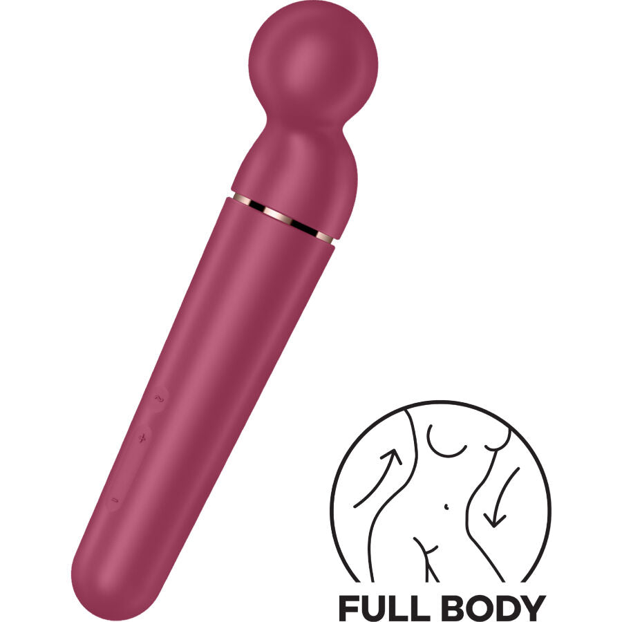 Satisfyer – Planet Wand-Er Vibrator Massager Berry