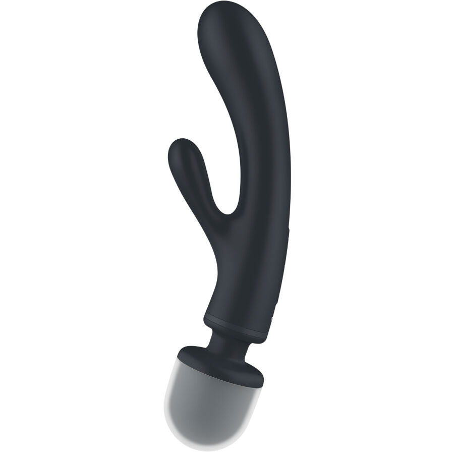 Satisfyer – Triple Lover Rabbit Vibrator Massager Grau