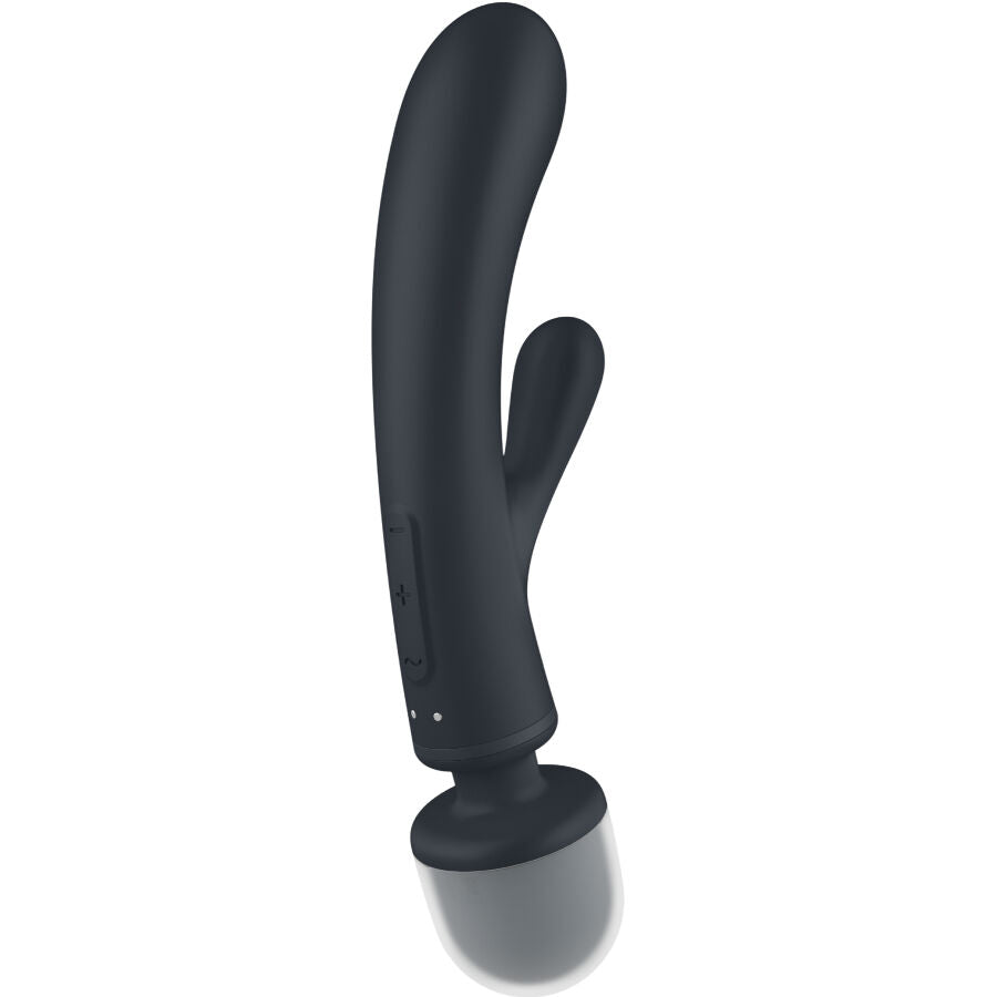 Satisfyer – Triple Lover Rabbit Vibrator Massager Grau
