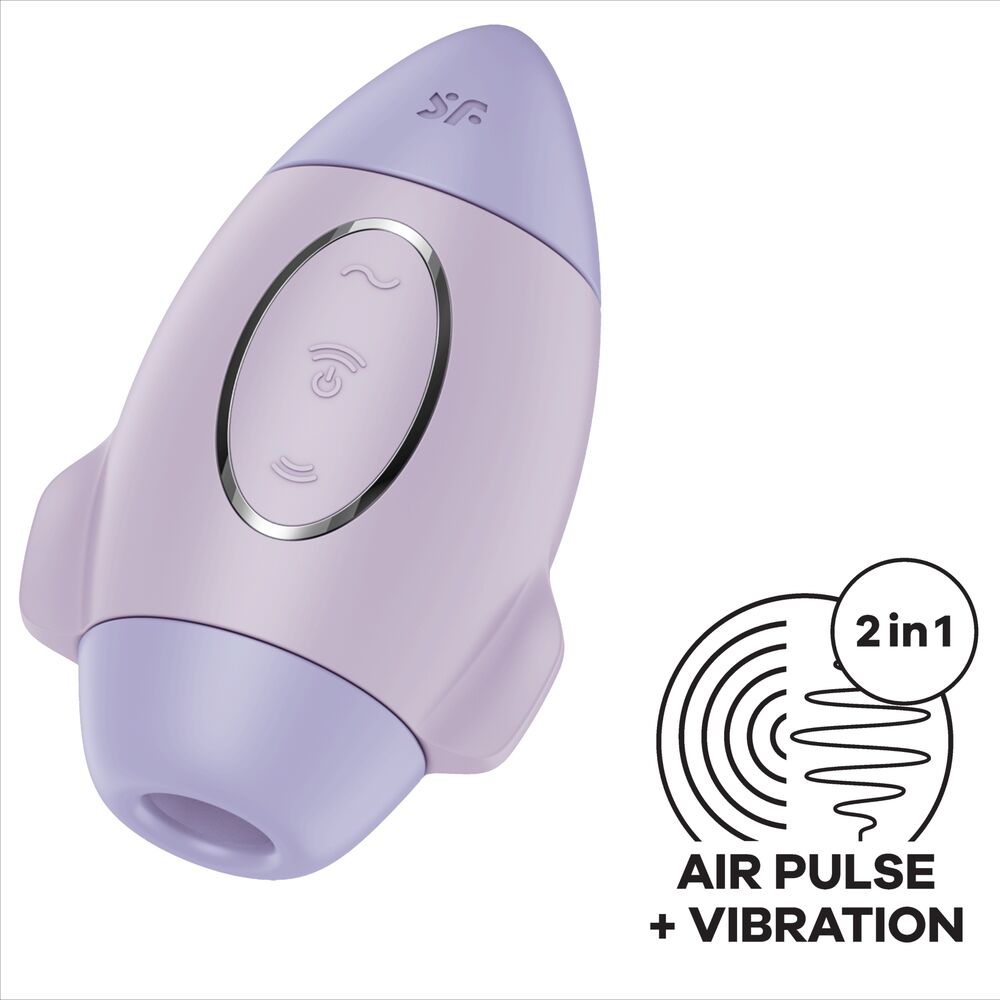 Satisfyer – Mission Control Flieder Kleiner Doppelimpuls Vibrator