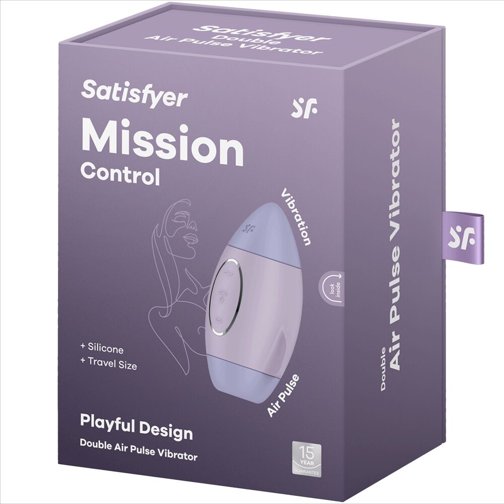 Satisfyer – Mission Control Flieder Kleiner Doppelimpuls Vibrator