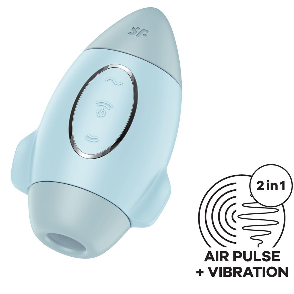 Satisfyer – Mission Control Blauer Kleiner Doppelimpuls Vibrator