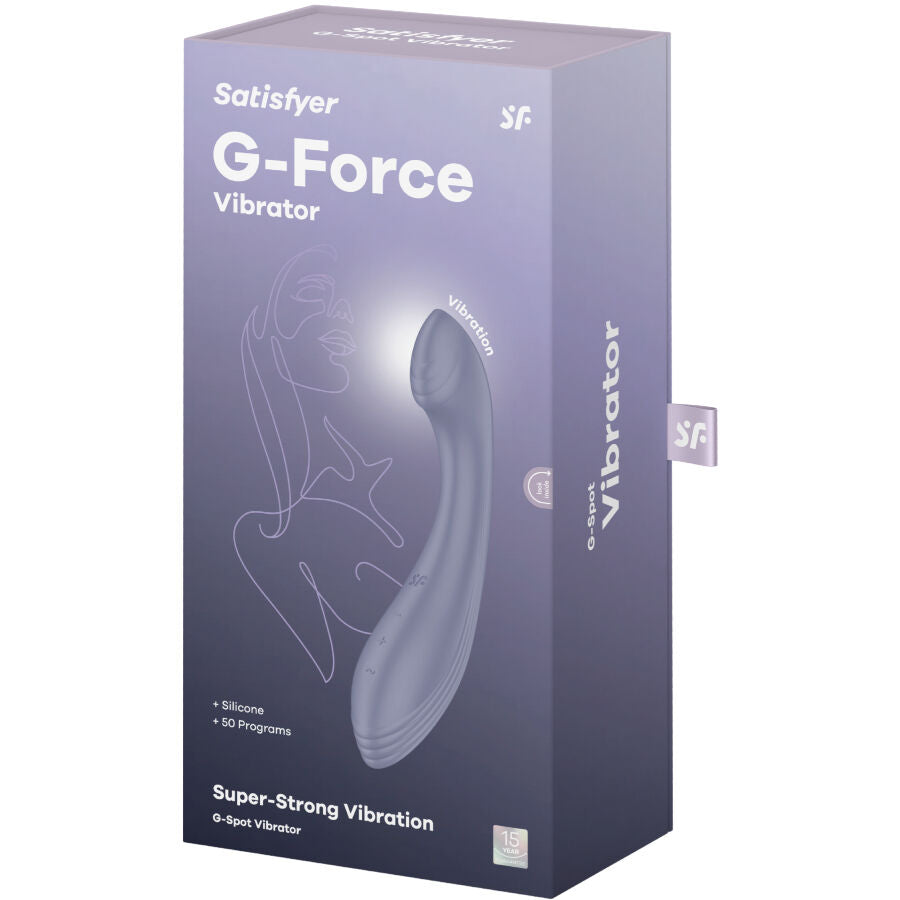 Satisfyer G-force Vibrator Stimulator G-SPOT Violett