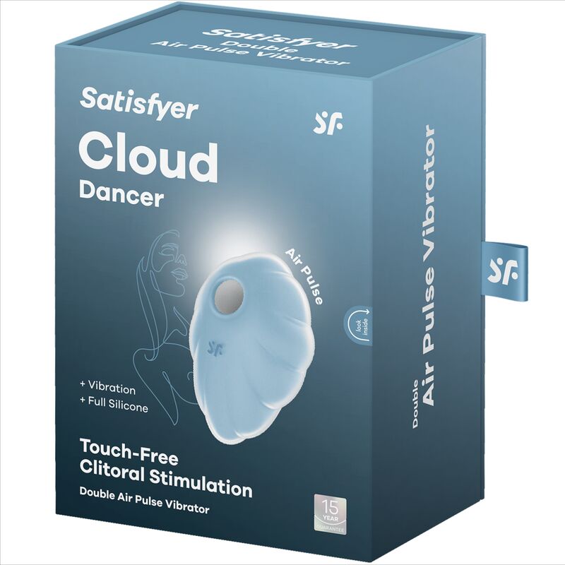 Satisfyer Cloud Dancer Blue Air Pulse Vibrator