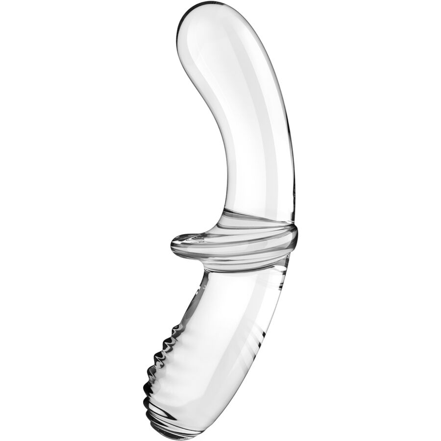 Satisfyer – Doppel Kristall Dildo Transparent
