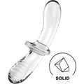 Satisfyer – Doppel Kristall Dildo Transparent