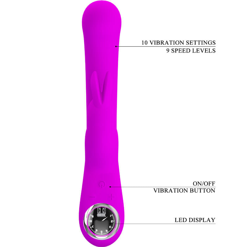 Pretty Love Lamar Rabbit Vibrator & Violetter G-SPOT