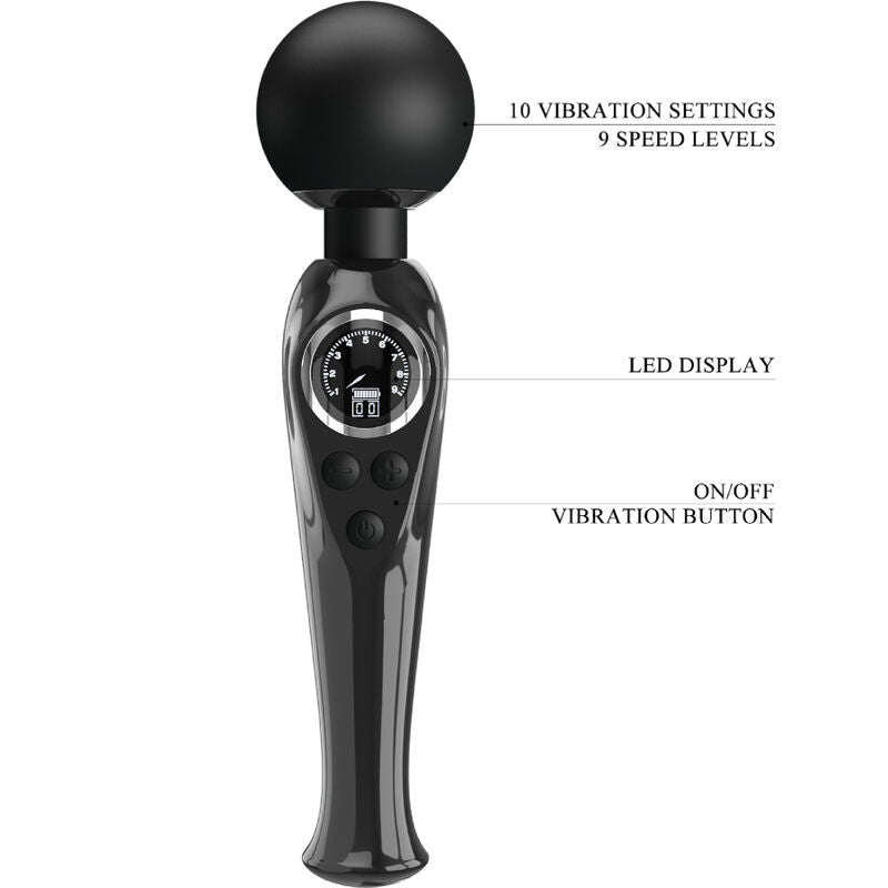 Pretty Love – Skyler Vibrator Stab Schwarz