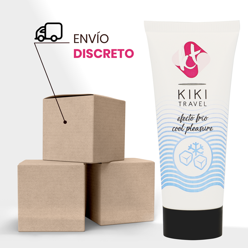 KIKÍ TRAVEL -  SCHMIERMITTEL MIT KÜHLEFFEKT 50 ML