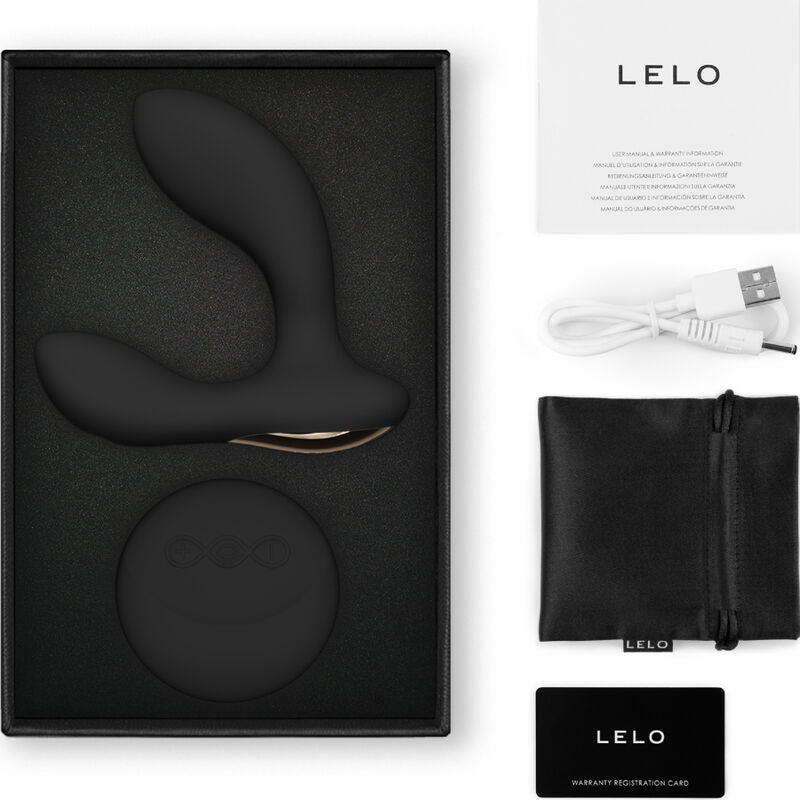 Lelo – Hugo 2 Prostatamassager mit Fernbedienung Schwarz