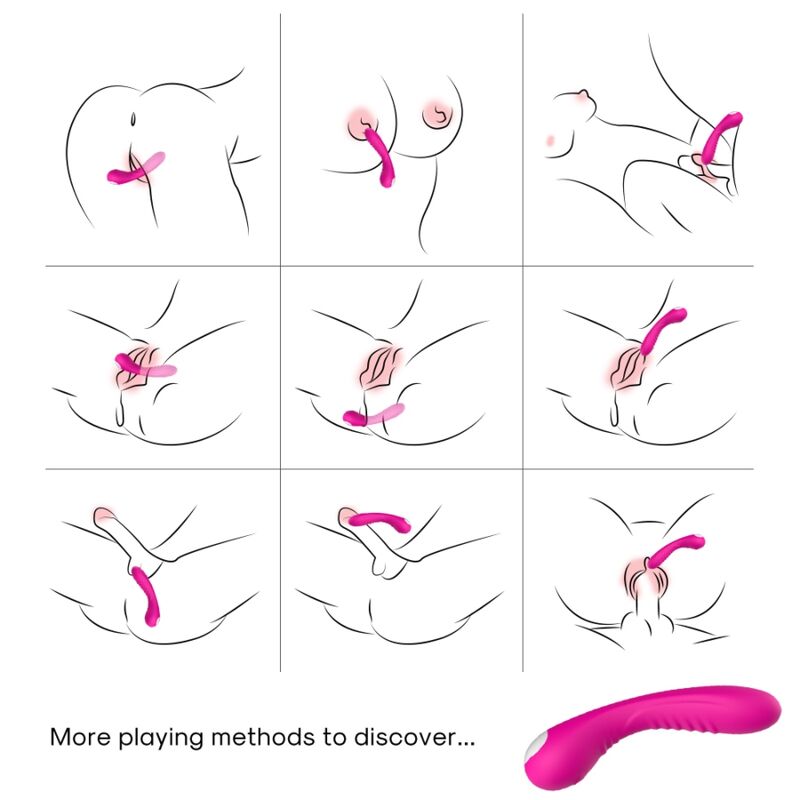 Armony – Legend Vibrator Silikon Fuchsia