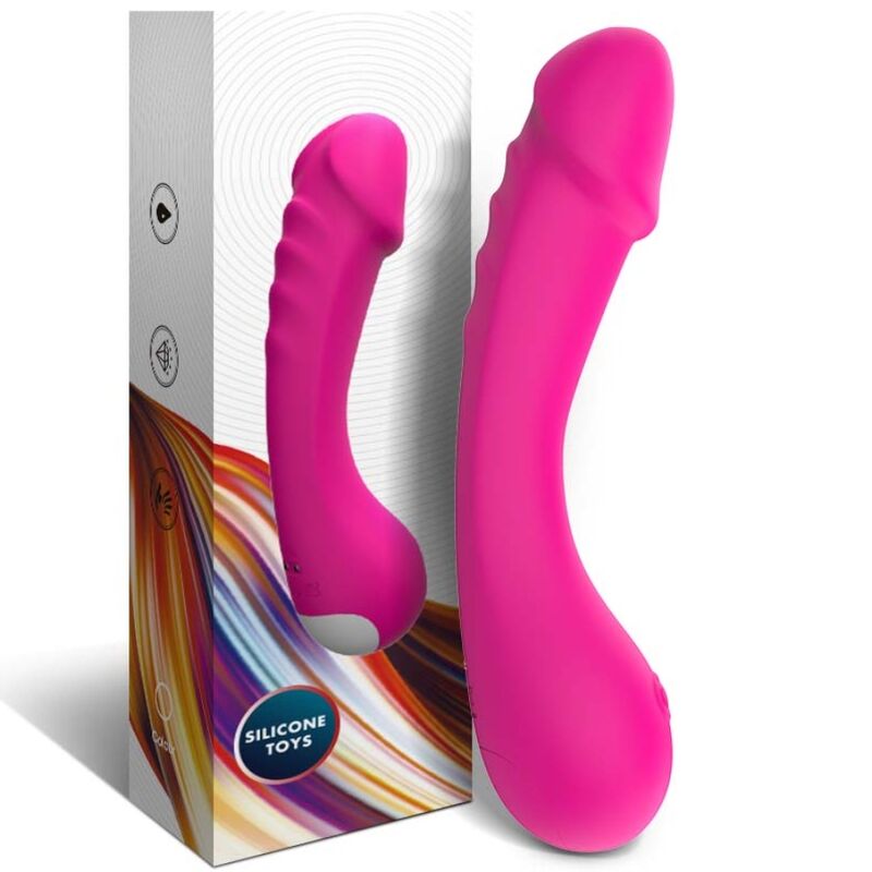 Armony – Dildo Vibrator G-Spot Silikon Fuchsia