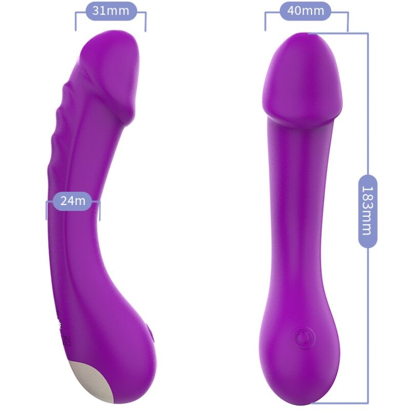 Armony – Dildo Vibrator G-Spot Silikon Lila