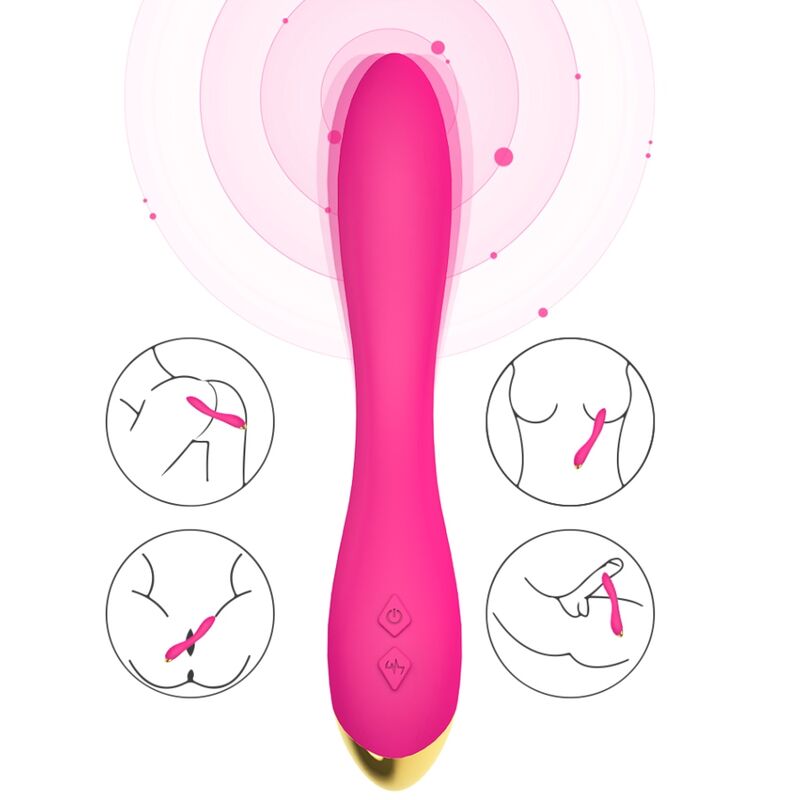 Armony – Flamingo Vibrator Multiposition Fuchsia