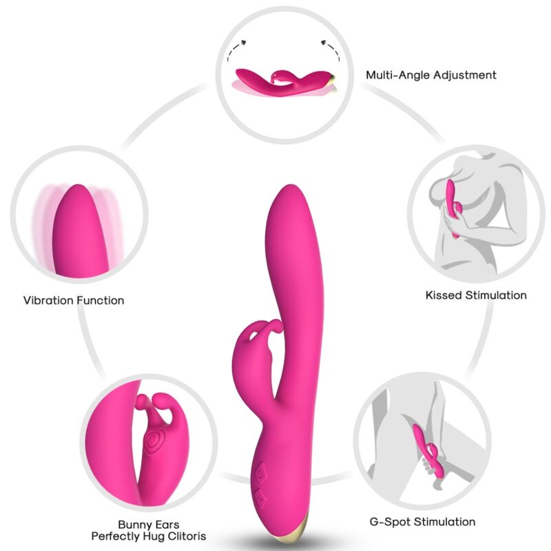 Armony – Bonnie Vibrator Kaninchen Fuchsia