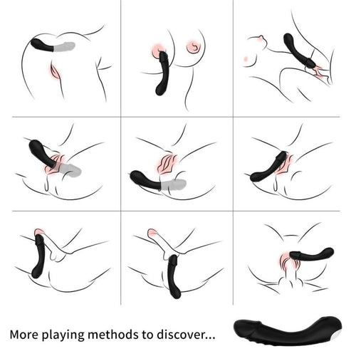Armony – Dildo Vibrator G-Spot Silikon Schwarz