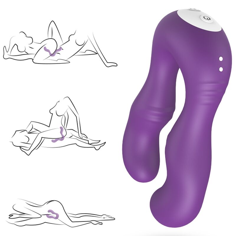 Armony – Seraph Vibrator Doppelte Fernbedienung Lila