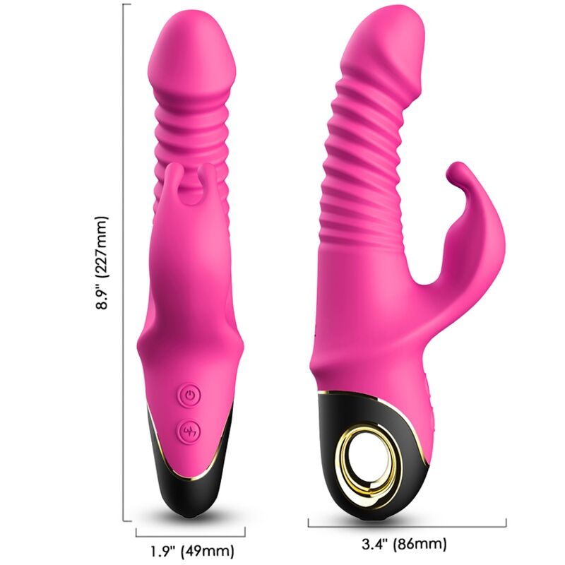 Armony – Zing Dildo Vibrator Kaninchen Fuchsia