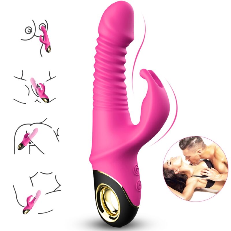 Armony – Zing Dildo Vibrator Kaninchen Fuchsia
