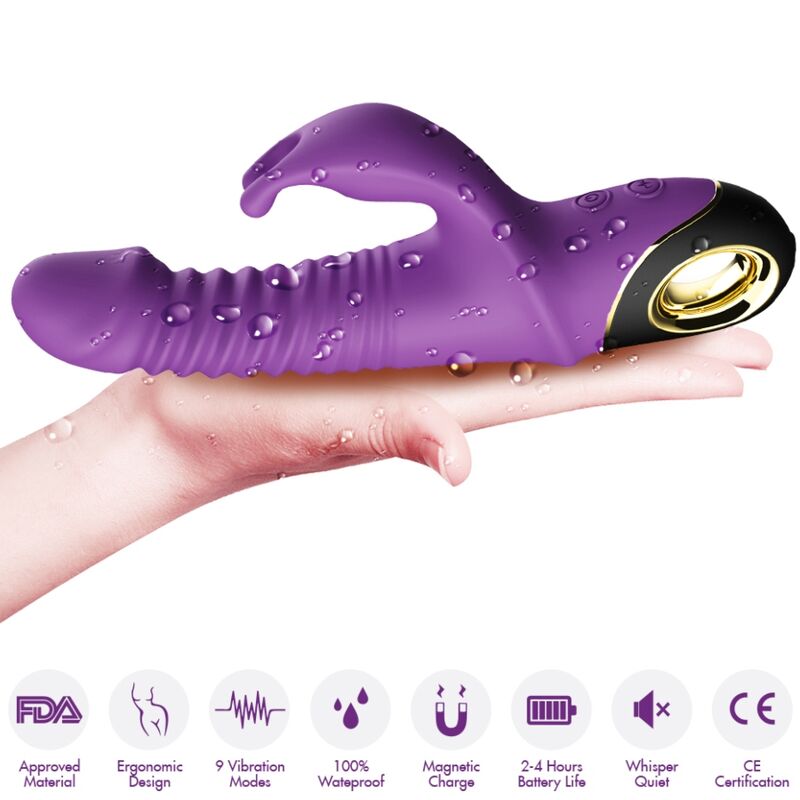 Armony – Zing Dildo Vibrator Kaninchen Lila