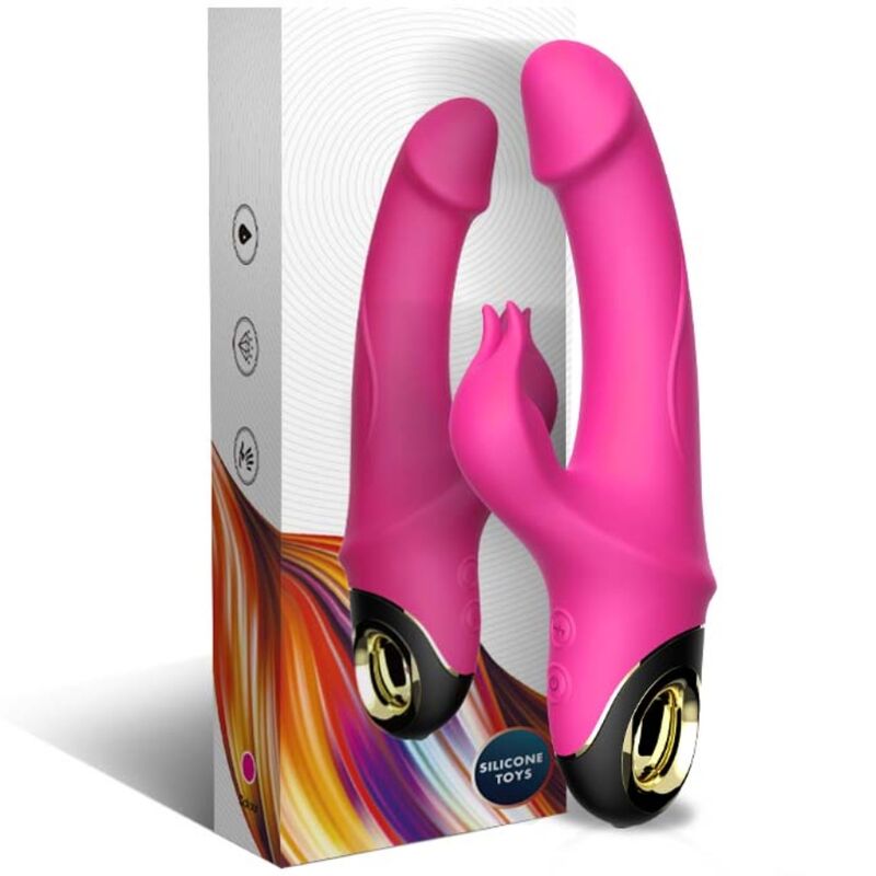 Armony – Meteror Dildo Vibrator Rabbit Rotator Fuchsia