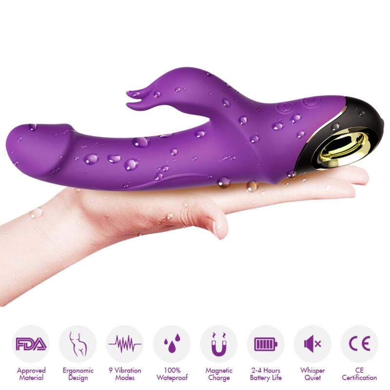 Armony – Meteror Dildo Vibrator Rabbit Lila