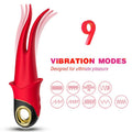 Armony – Shadow Vibrator Doppelkopf Teasing Rot