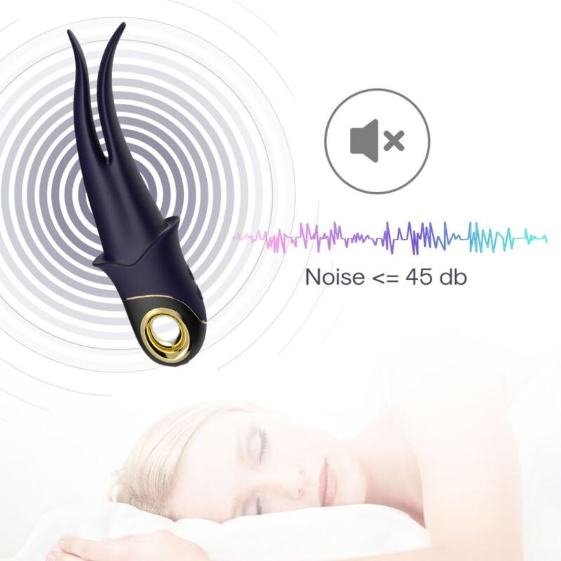 Armony – Shadow Vibrator Doppelkopf Teasing Blau