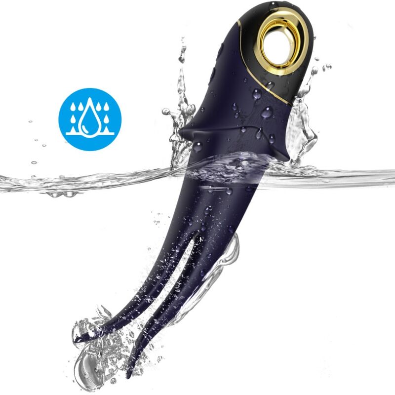 Armony – Shadow Vibrator Doppelkopf Teasing Blau