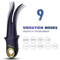 Armony – Shadow Vibrator Doppelkopf Teasing Blau