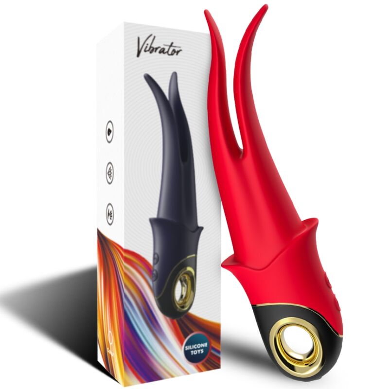 Armony – Shadow Vibrator Doppelkopf Teasing Rot