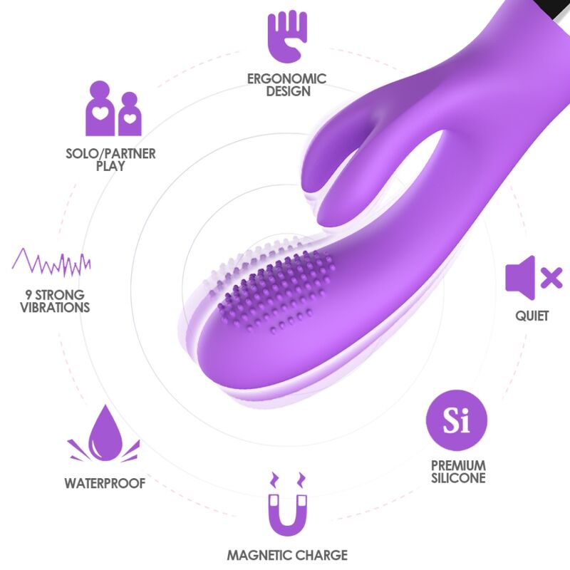 Armony – Vibrator Kaninchen Lila